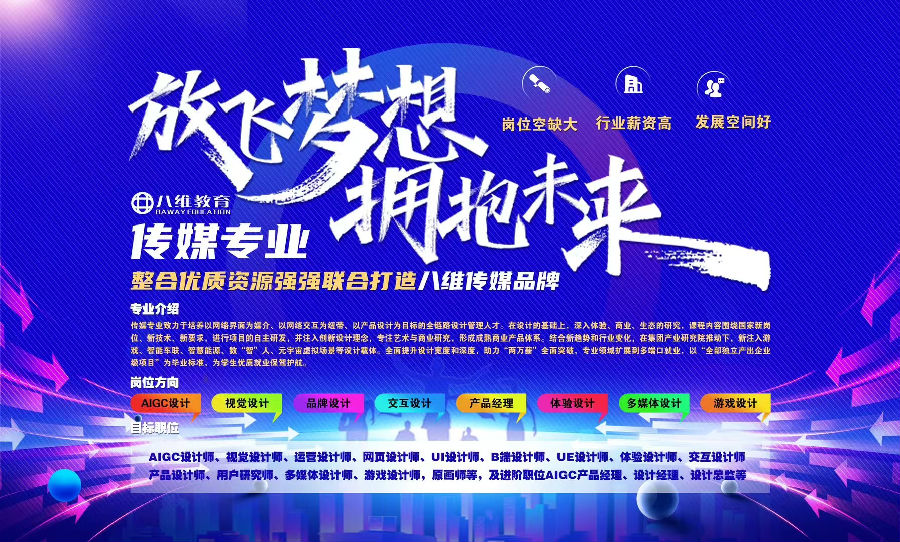 八维职业学校传媒专业3月优质就业喜报来袭