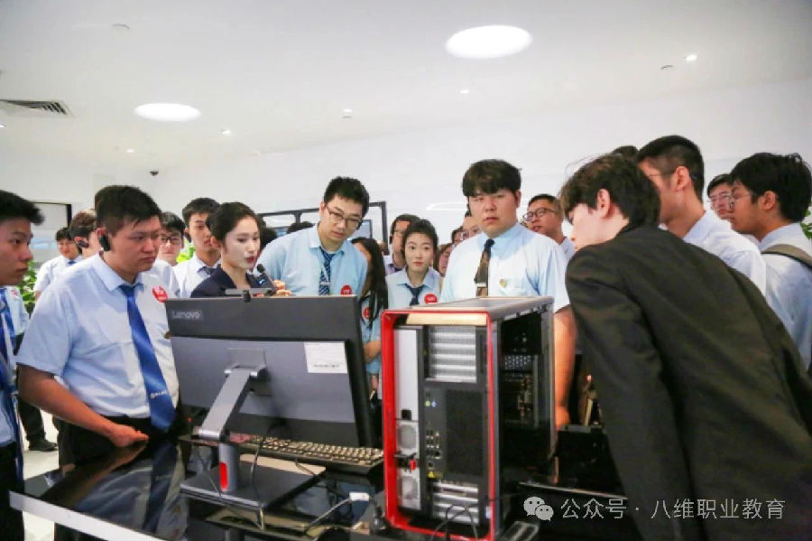 八维教育学子世界五百强企业研学纪实