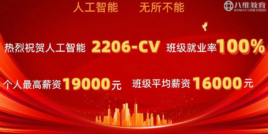 八维职业学校解锁人工智能黄金四类项目赛道铸就未来科技精英的摇篮