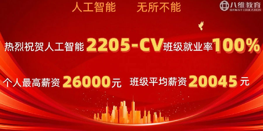 八维职业学校解锁人工智能黄金四类项目赛道铸就未来科技精英的摇篮