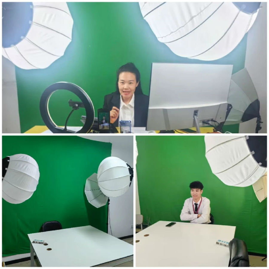 八维职业学校校企直播赋能项目真项目进课助学子毕业领跑职场