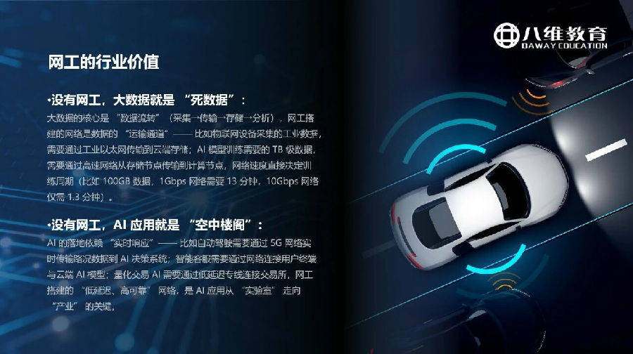 八维教育薪薪向荣网络工程专业解密之介绍